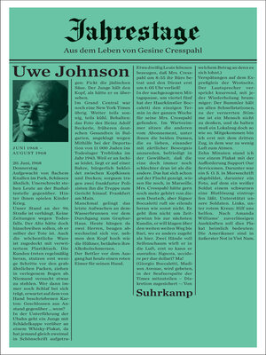 cover image of Jahrestage 4